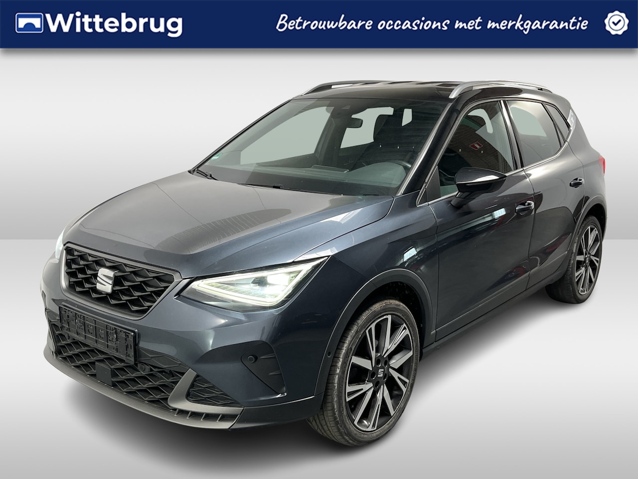 SEAT Arona - 1.0 TSI FR / AUTOMAAT/ PARK.SENSOREN V+A/ CAMERA/ STOELVERWARMING/ ACC/ FULL LINK/ KEYLESS - AutoWereld.nl