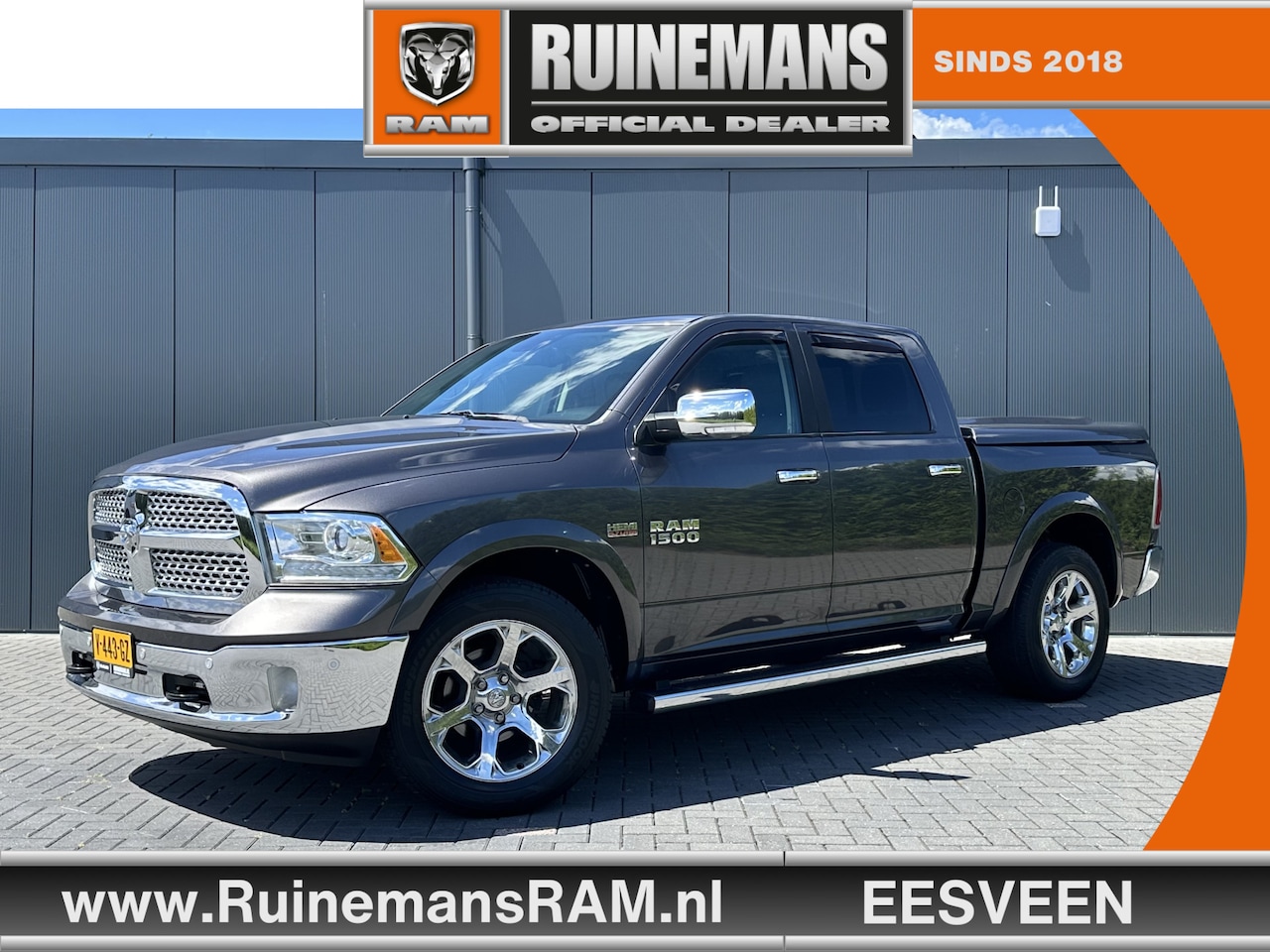 Dodge Ram 1500 - LARAMIE 5.7 V8 / 4x4 / LAGE BIJTELLING !!! / CREW CAB / 3.5 TONS TREKHAAK / LPG / LEER / C - AutoWereld.nl