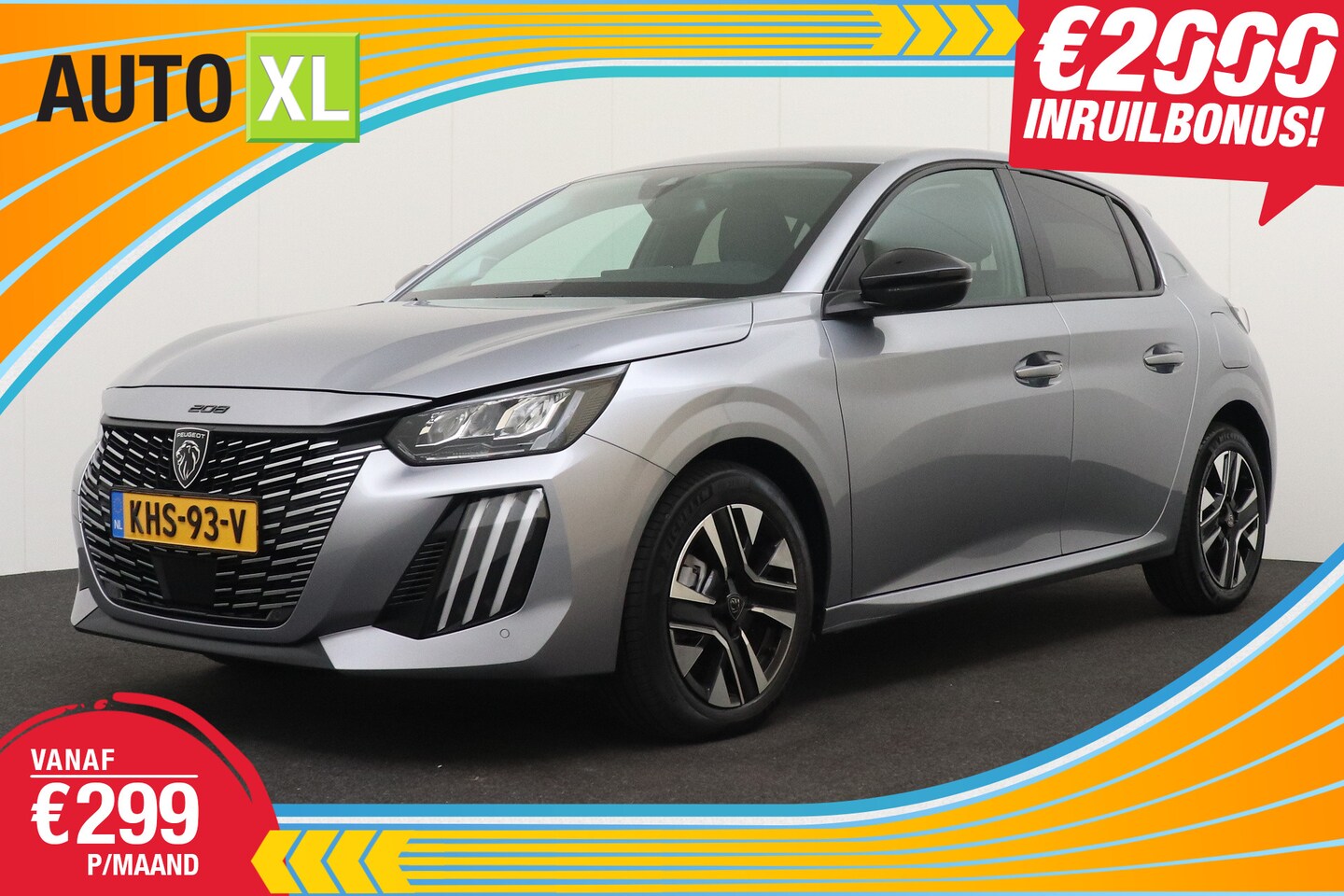Peugeot 208 - 1.2T 101 PK Allure Carplay Navi 16'LMV Privacy glas - AutoWereld.nl