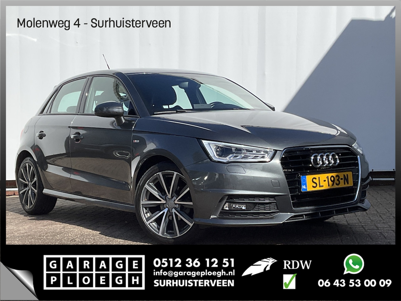 Audi A1 Sportback - 1.0 TFSI Sport 2xS-Line Xenon Navi - AutoWereld.nl
