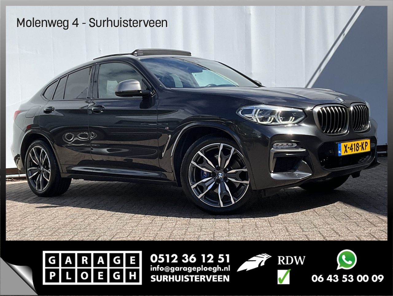 BMW X4 - M40i High Executive HUD Memory Pano.dak H/K M-Sport - AutoWereld.nl