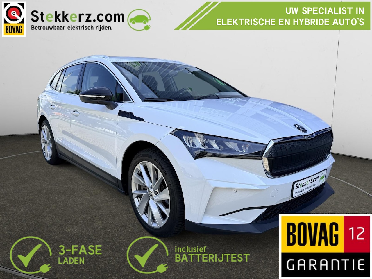 Skoda Enyaq iV - 80 | All-in prijs, incl. 12 mnd Bovag garantie | Aviloo accutest - AutoWereld.nl