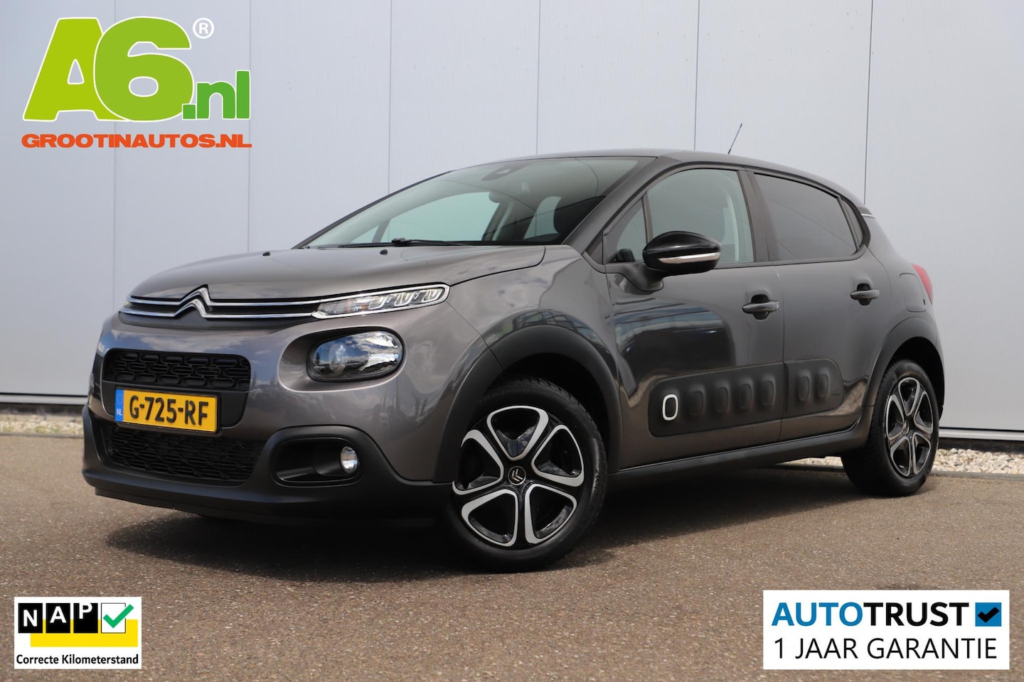 Citroën C3 - 1.2 PureTech S&S Feel Edition NIEUWE DB RIEM! Navigatie Clima Cruise Carplay Android Parke - AutoWereld.nl