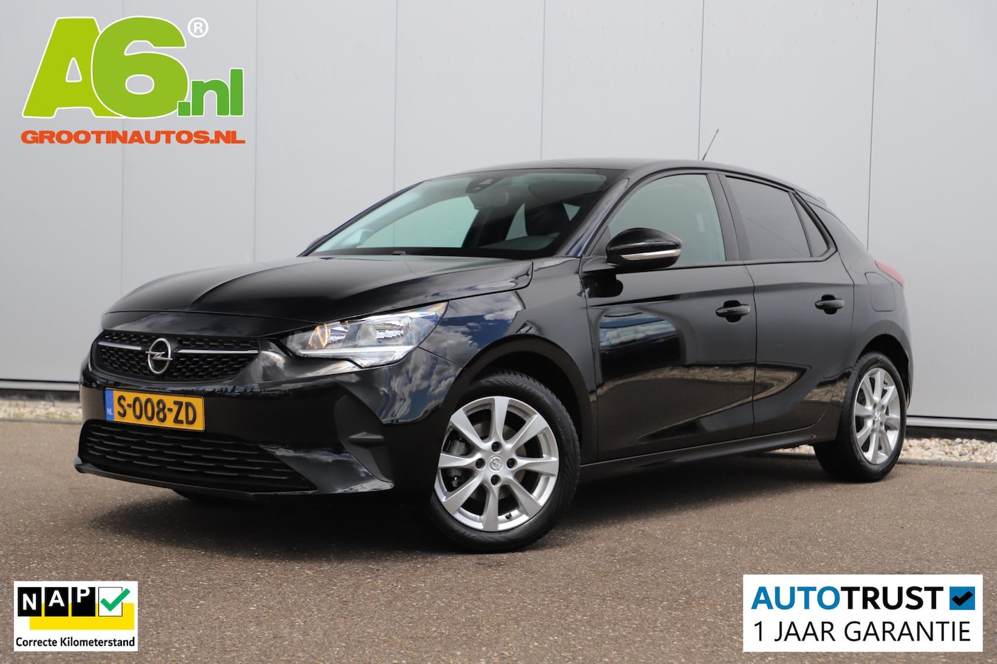 Opel Corsa - 1.2 16 inch LMV Carplay Android Navigatie Donkere Ramen Airco Cruise Control Stuurverwarmi - AutoWereld.nl