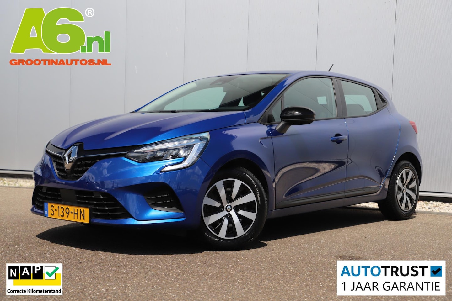 Renault Clio - 1.0 TCe 90 Equilibre Navigatie Carplay Android Airco Cruise Control Rijstrooksensor Parkee - AutoWereld.nl