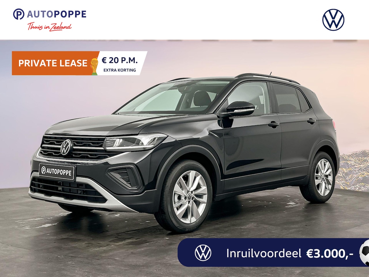 Volkswagen T-Cross - 1.0 TSI Life Edition 1.0 TSI Life Edition - AutoWereld.nl