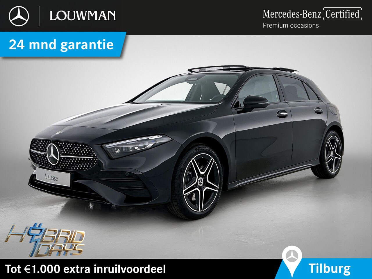 Mercedes-Benz A-klasse - 250 e Business Solution AMG | Nightpakket | Advanced sound system | Dodehoekassistent | Pa - AutoWereld.nl