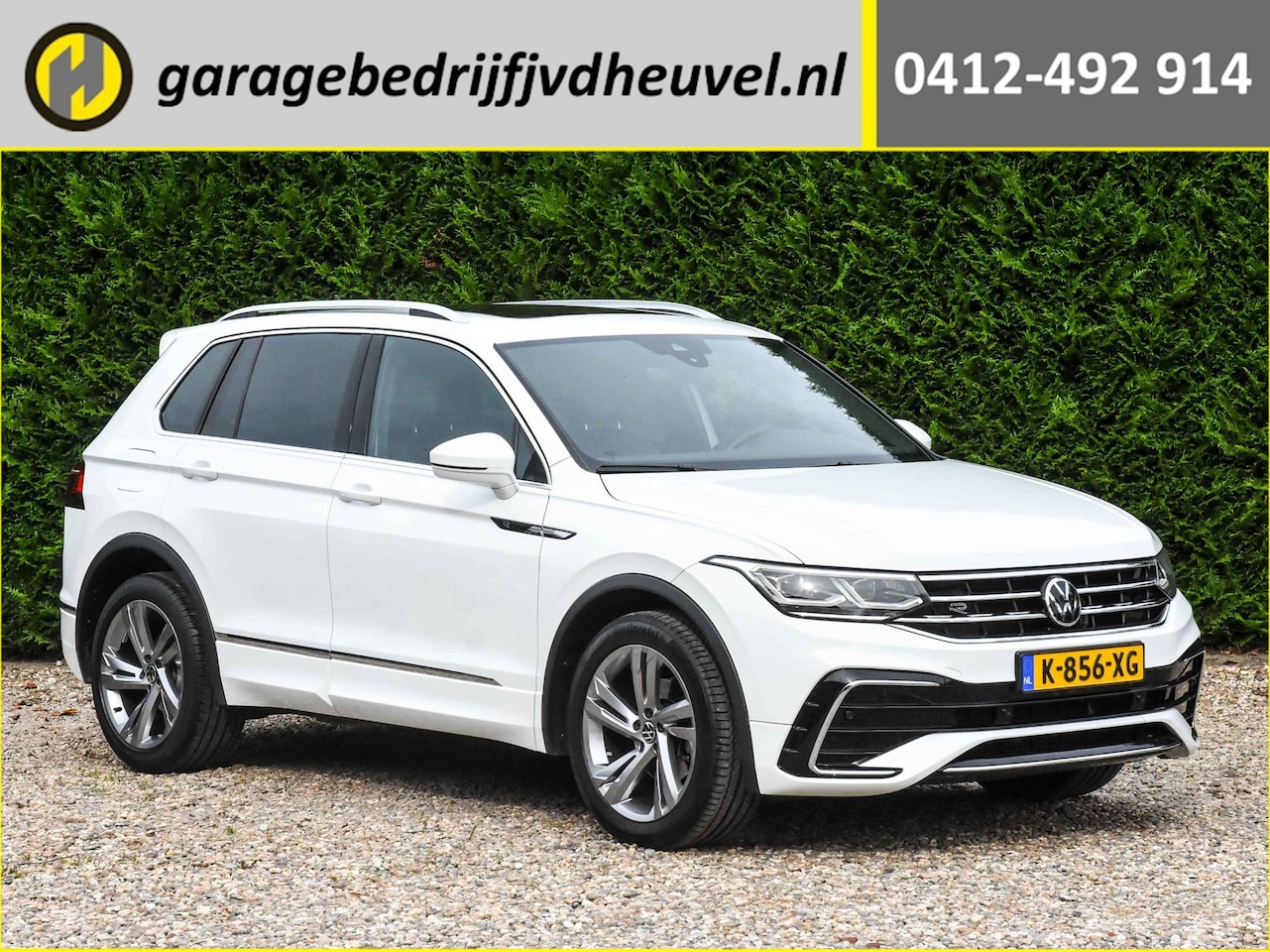 Volkswagen Tiguan - 1.5 TSI R-Line Business+ / / 1e eig. / pano-dak / zwart leer / adaptieve cruise control / - AutoWereld.nl