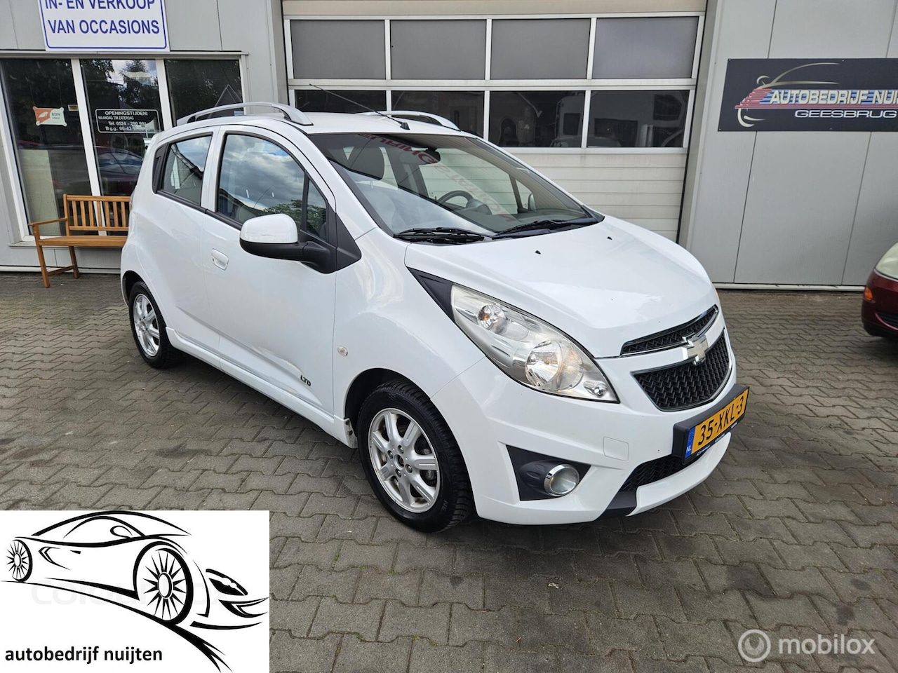 Chevrolet Spark - 1.0 16V LT White Limited Edition Bi-Fuel - AutoWereld.nl