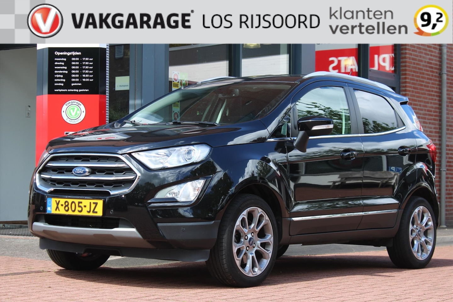 Ford EcoSport - 1.0 EcoBoost Aut. *Titanium* | Carplay | Camera | Cruise & Climate Control | Stoel & Stuur - AutoWereld.nl