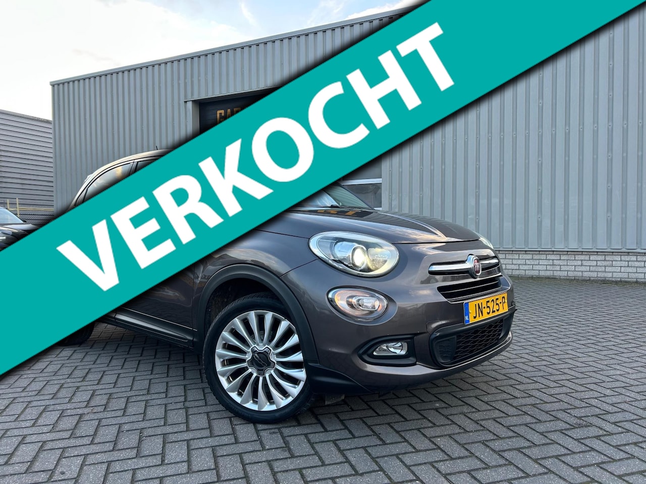 Fiat 500 X - 1.4 Turbo MultiAir Lounge | NAVI | XENON | CLIMATE CONTROL | HALF LEER | - AutoWereld.nl