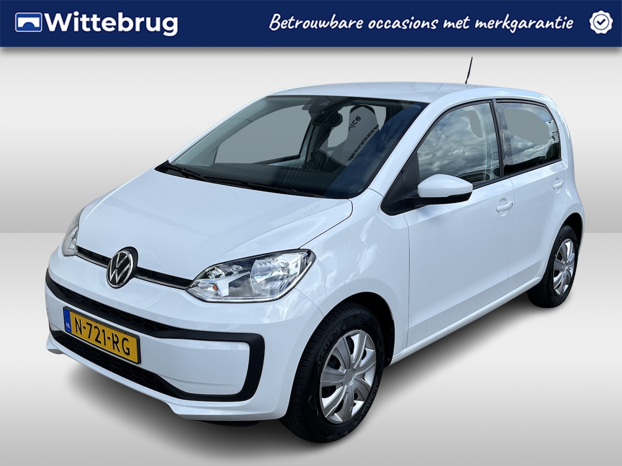 Volkswagen Up! - 1.0 / ZEER ZUINIG/ BLUETOOTH/ DAB/ AIRCO/ LANE-ASSIST - AutoWereld.nl