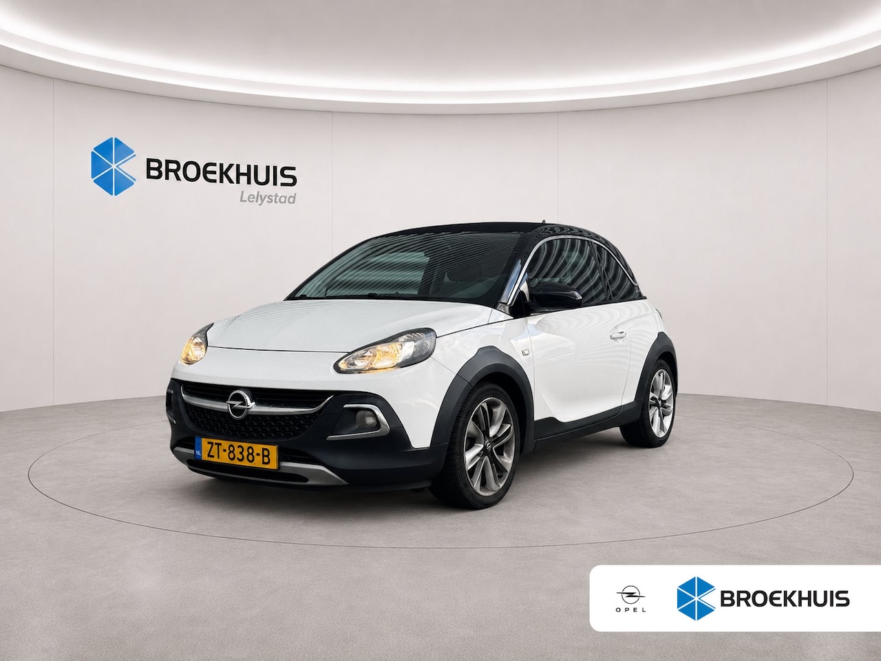 Opel ADAM - Rocks 1.0 TURBO 90PK BLITZ / NAVI / LEDER / CLIMA LED / PDC / 17" LMV / APPLE CARPLAY / AN - AutoWereld.nl