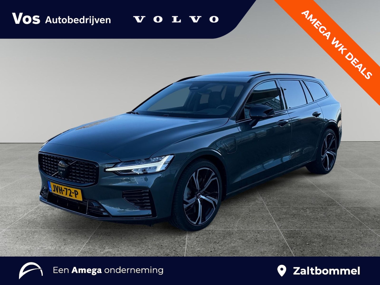 Volvo V60 - 2.0 T6 Plug-in hybrid AWD Plus Dark 360 Camera l Head - up display l Panorama schuif/kante - AutoWereld.nl