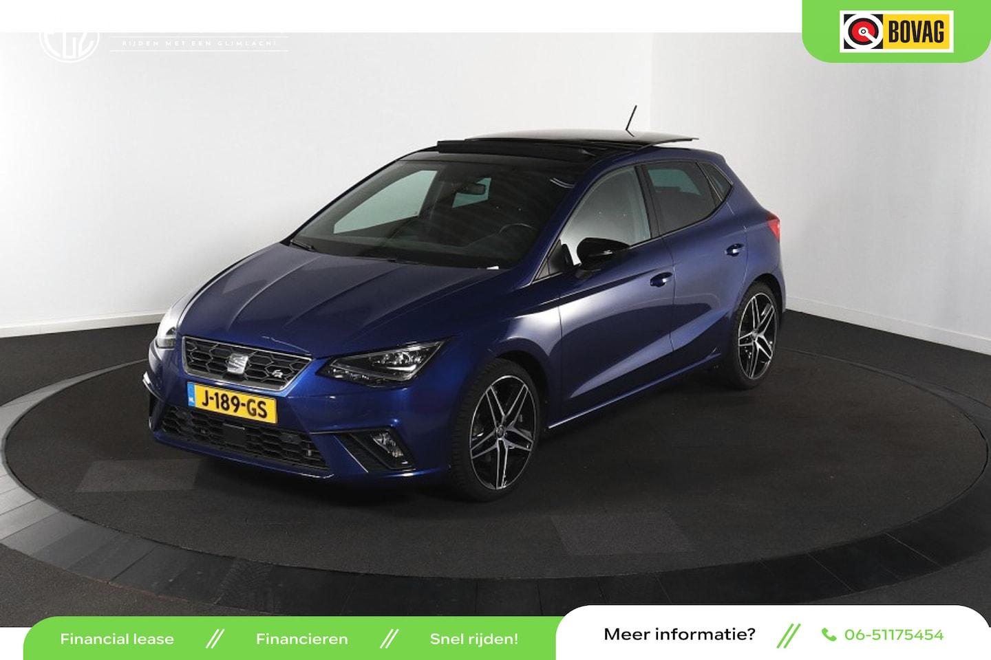 SEAT Ibiza - 1.0 TSI 116PK FR Business Intense - Pano/Schuifdak - Beats - Trekhaak - Org.NL - AutoWereld.nl