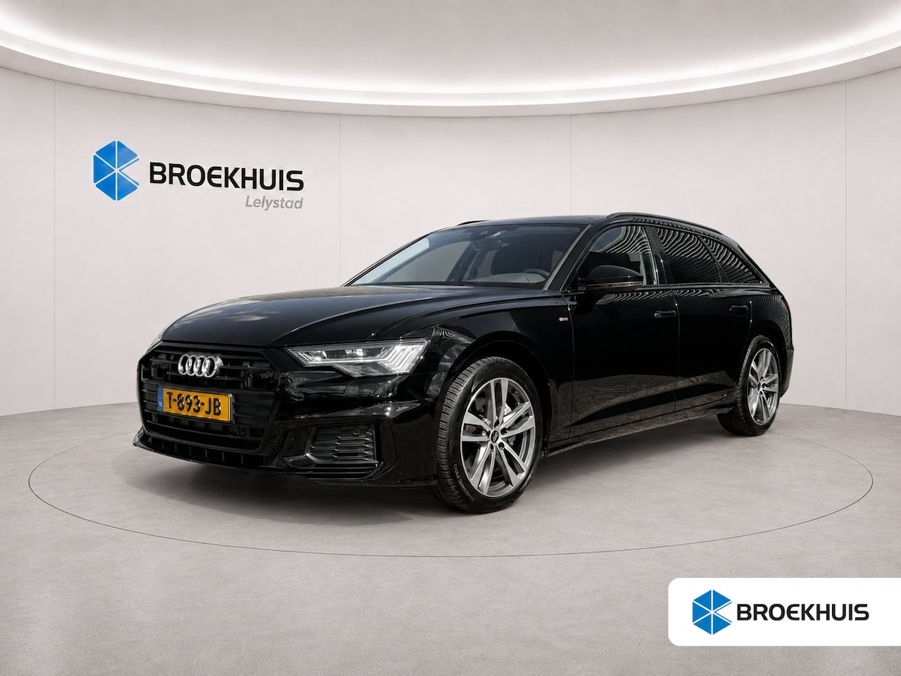 Audi A6 Avant - 45 TFSI 245PK S-LINE AUTOMAAT / NAVI / LEDER / CLIMA / FULL-LED / PDC / 19" LMV / KEYLESS - AutoWereld.nl
