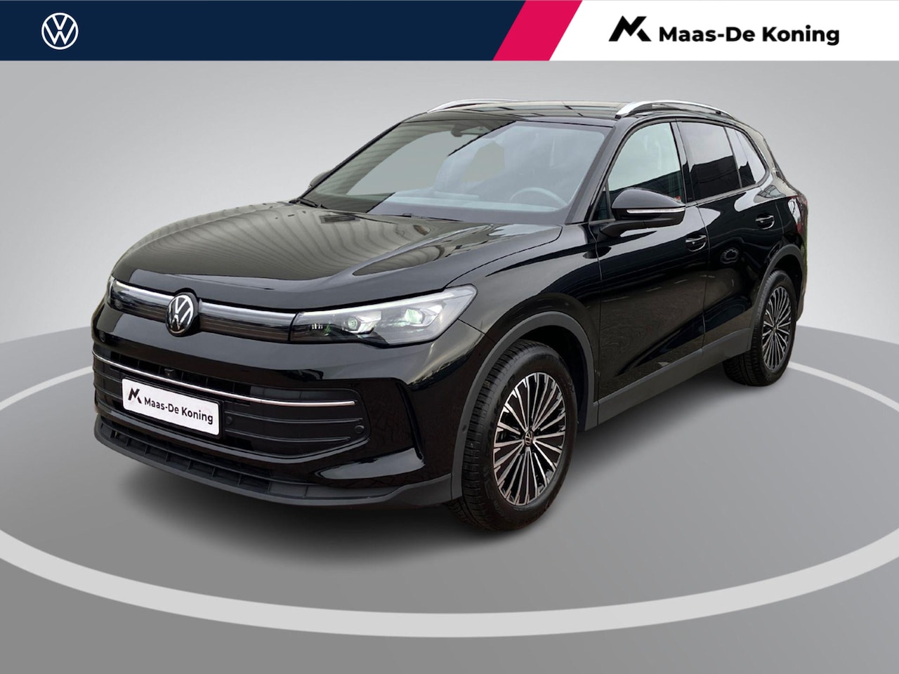 Volkswagen Tiguan - 1.5eTSI/150PK Goal DSG · Navigatie · Trekhaak · 360°Camera + Parkeersensoren · Garantie t/ - AutoWereld.nl