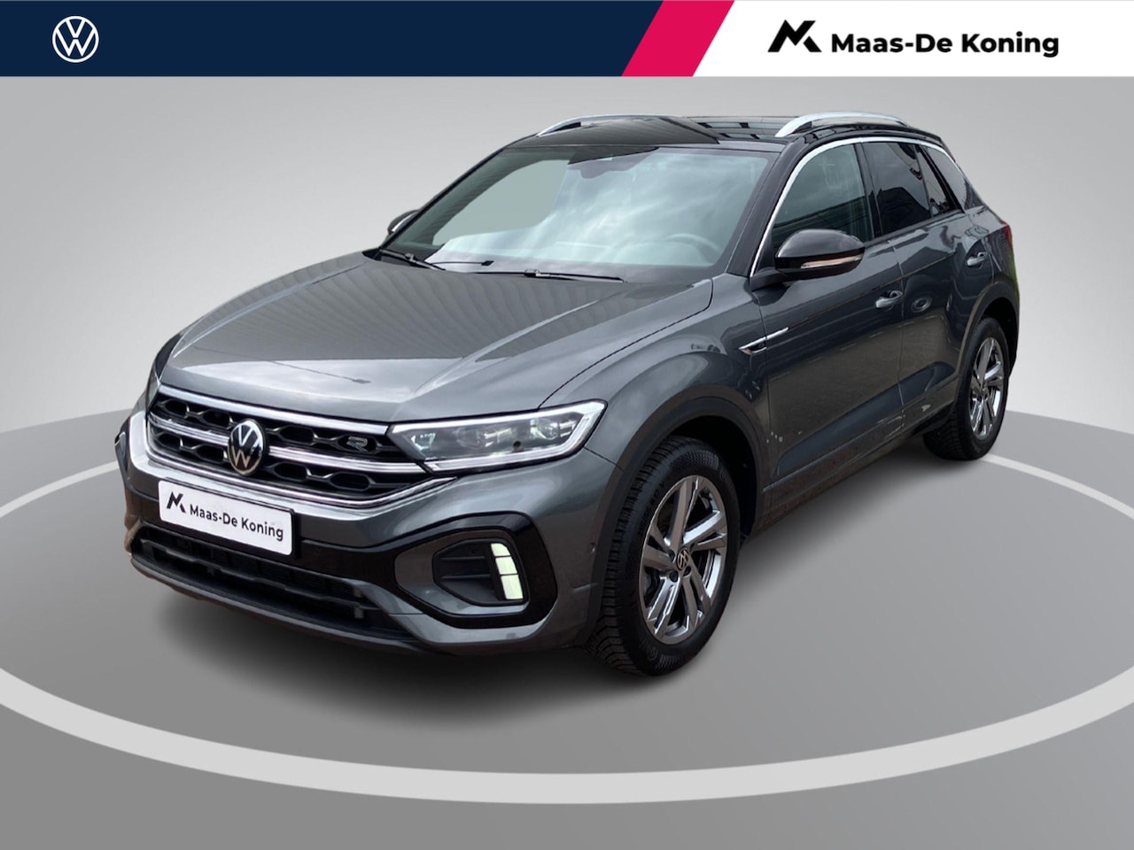 Volkswagen T-Roc - 1.5TSI/150PK R-Line DSG · Trekhaak · Camera · Stoelverwarming · Navigatie · Apple/Android - AutoWereld.nl