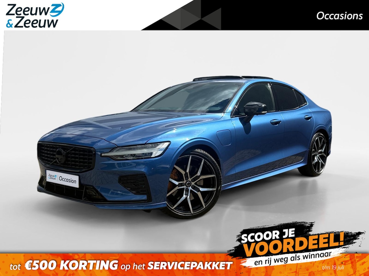 Volvo S60 - 2.0 T8 AWD Polestar Engineered 405 pk PHEV | 360 Camera | Schuif/Kantel Dak | Lederen Bek - AutoWereld.nl