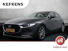 Mazda 3 - 3 186pk M Hybrid Luxury | 1ste eigenaar | BOSE | Dodehoekdetectie | LEER | 18"LMV | Stuur/