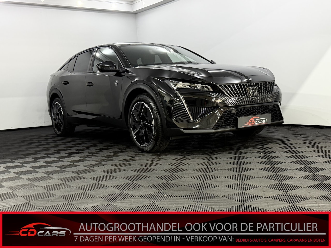 Peugeot 408 - 1.6 HYbrid GT 225 EAT8 Plug-in 360 Camera, Navi, Keyless start, Memory stoelen, Keyless st - AutoWereld.nl