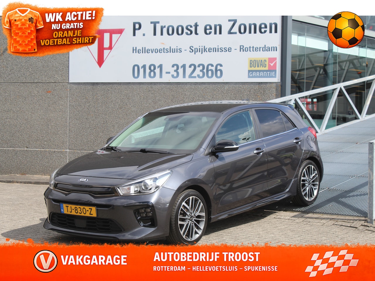 Kia Rio - 1.0 TGDI GT-Line Navigatie/Cruise control/Achteruitrijcamera/Apple carplay/Stoelverwarming - AutoWereld.nl