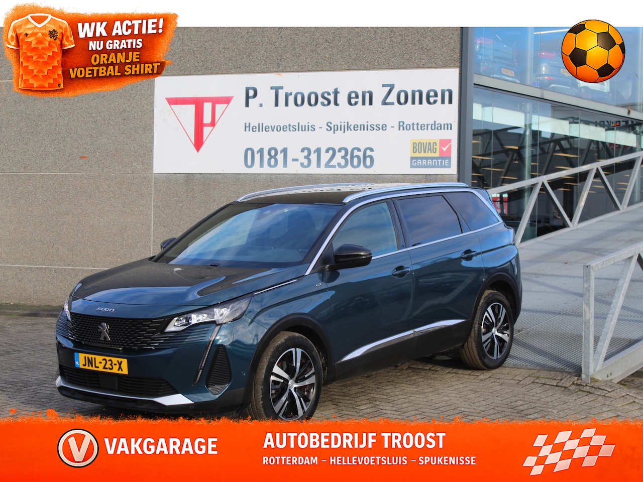 Peugeot 5008 - 1.2 PureTech GT-Line 7-zits Navigatie/18 Inch L.M Velgen/Parkeersensoren V&A/Parkeer Camer - AutoWereld.nl