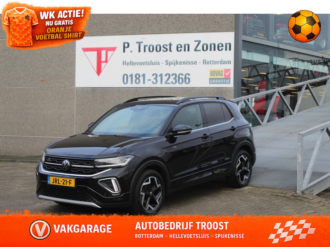 Volkswagen T-Cross - 1.5 TSI R-Line Automaat/Navigatie/Virtual cockpit/Adaptive cruise control/Achteruitrijcame - AutoWereld.nl