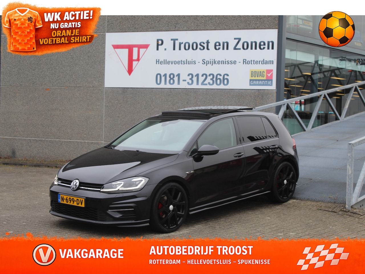 Volkswagen Golf - 1.5 TSI Highline R-line Automaat Panoramadak/Apple Carplay/Navigatie/Digitale Cockpit/Acht - AutoWereld.nl