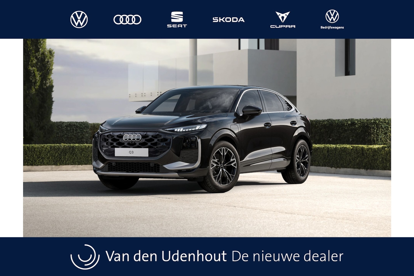 Audi Q3 Sportback - e-hybrid 272 S tronic S edition | Adaptive cruise control | Audi sound system | Cruise con - AutoWereld.nl