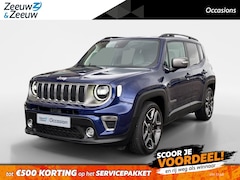 Jeep Renegade - 1.3T Freedom | Trekhaak | Leder | Adap Cruise | Verw stoelen en stuur | 19"velgen |
