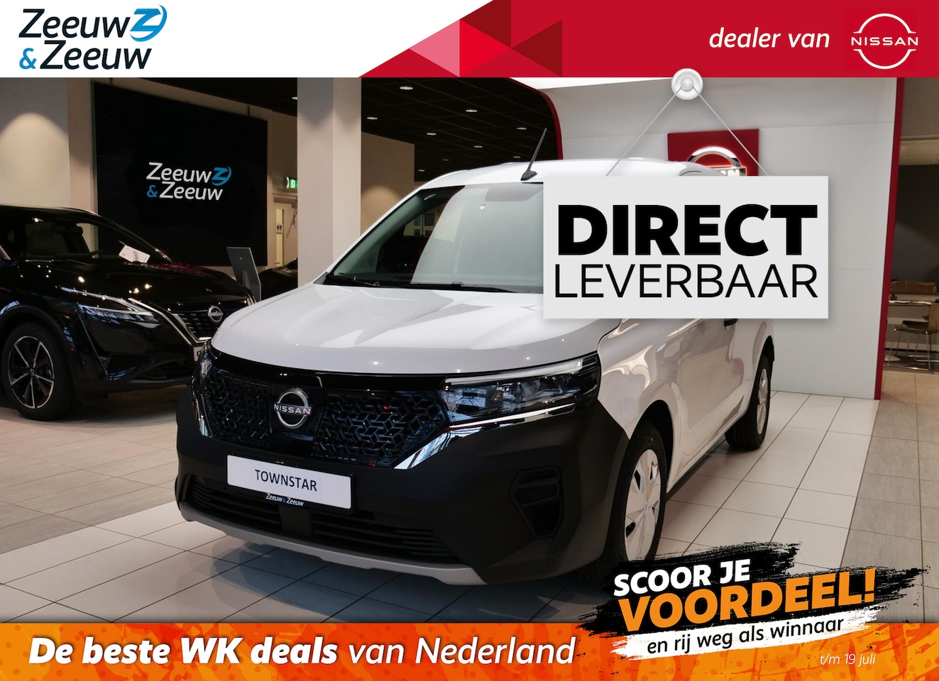 Nissan Townstar - N-Connecta L2 44 kWh Nissan TOWNSTAR N-Connecta L2 45 kWh | 22% VOORRAAD KORTING | TREKVER - AutoWereld.nl