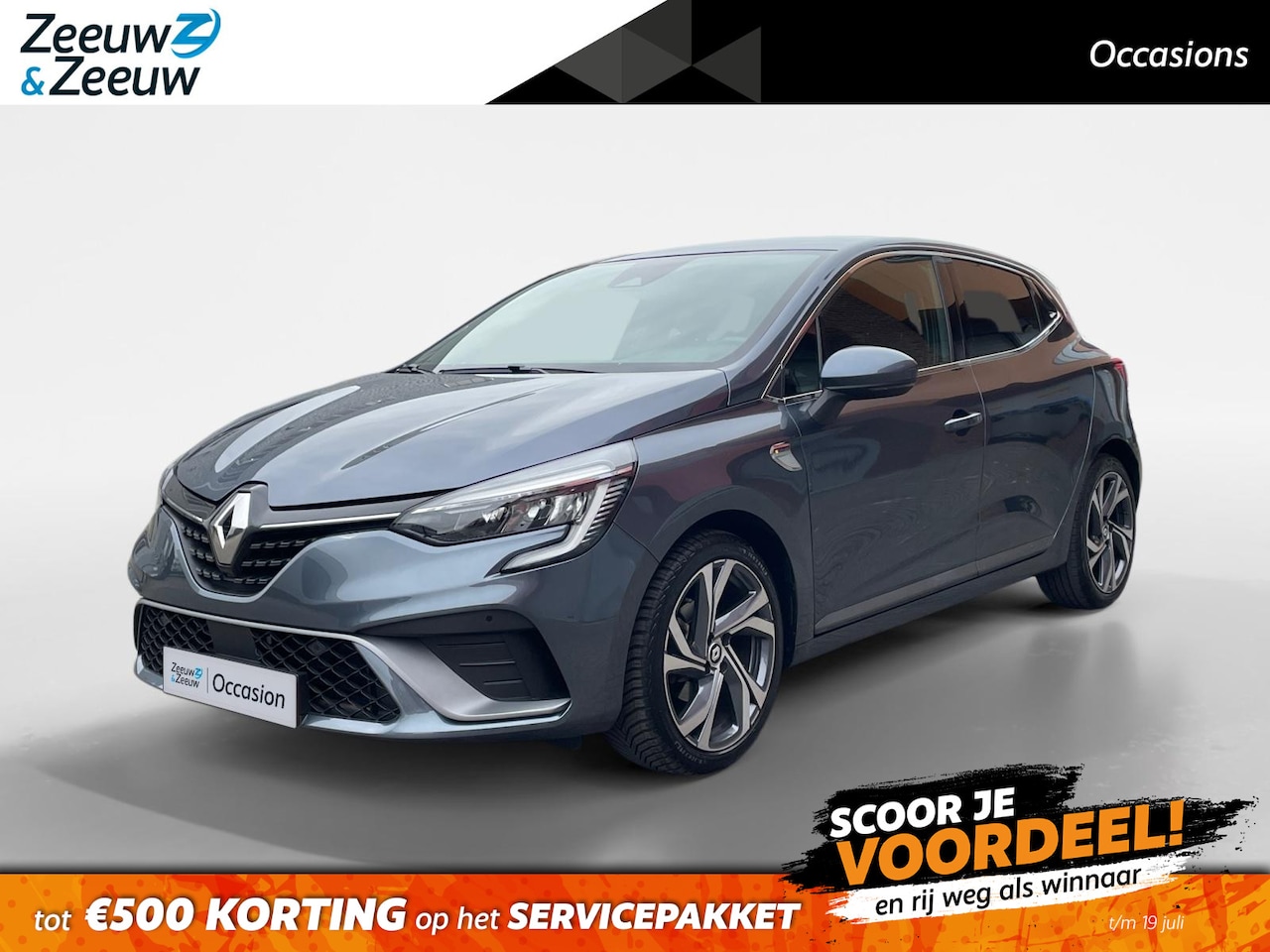 Renault Clio - 1.0 TCe 90 R.S. Line Climate Controle | Parkeersensoren | Camera | Dealer Onderhouden | 1s - AutoWereld.nl