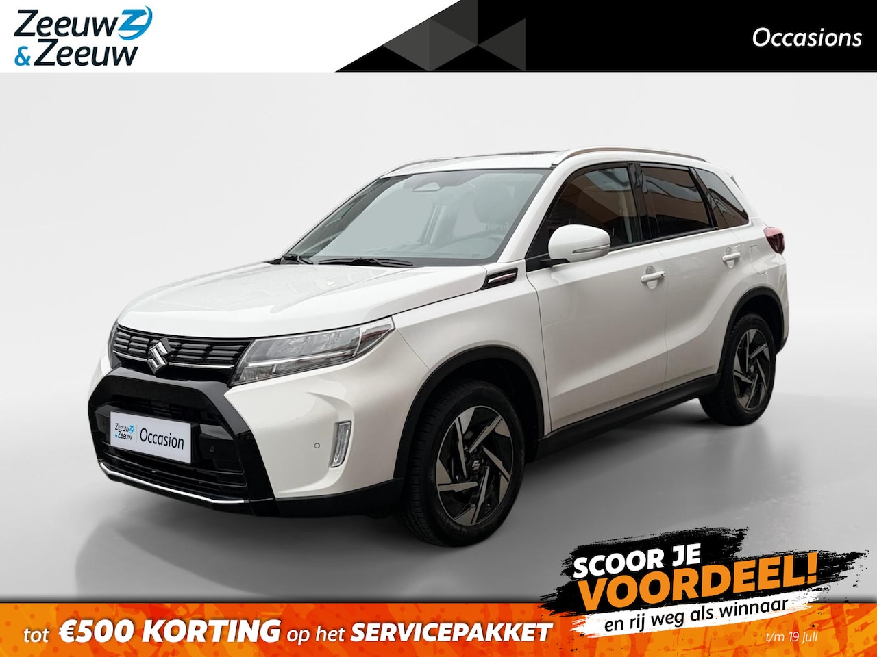 Suzuki Vitara - 1.5 Hybrid Style 116PK AUTOMAAT SUNROOF! | Navigatie | Apple Carplay & Android Auto | Adap - AutoWereld.nl