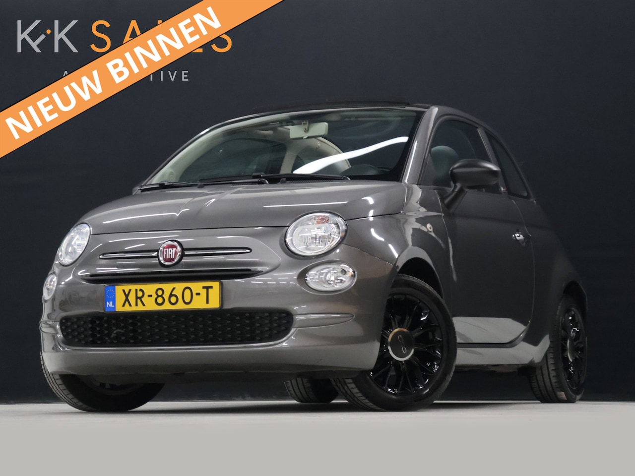 Fiat 500 C - 0.9 TwinAir Turbo Sport CABRIO [CRUISE CONTROL, BLUETOOTH, AIRCO, MULTIFUNCTIONEEL STUURWI - AutoWereld.nl
