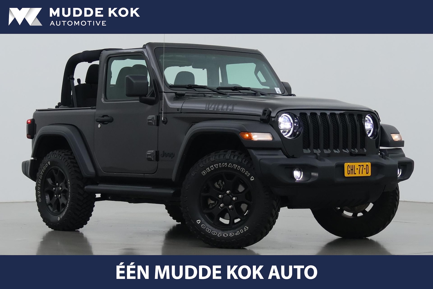 Jeep Wrangler - 3.6T Willy's | Automaat | Trekhaak | Camera | All-Terrain Banden | 4x4 - AutoWereld.nl