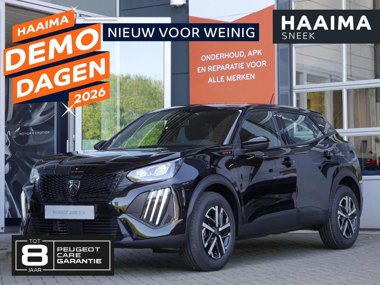 Peugeot 2008 - 1.2 Hybrid 145PK Style | Nieuwe auto | Climate control | Parkeersensoren achter | Led verl - AutoWereld.nl