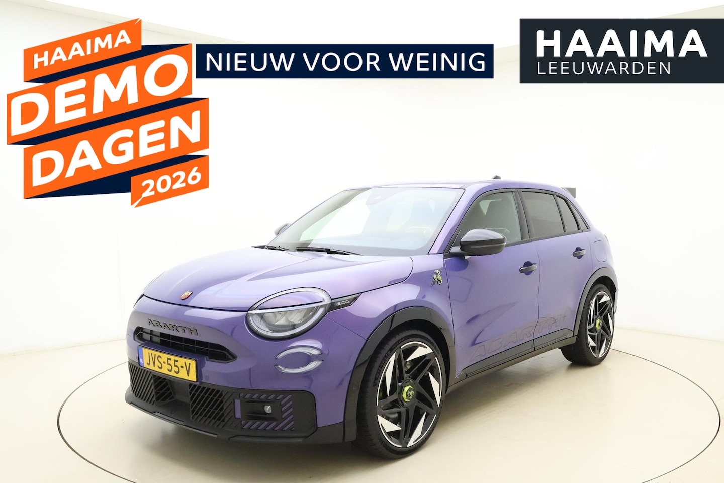 Abarth 600e - Abarth Scorpionissima 54 kWh | Sabelt kuipstoelen | Sperdifferentieel | Sound Box | 20'' l - AutoWereld.nl