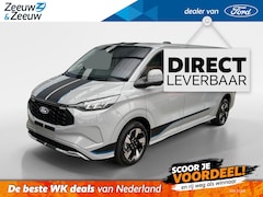 Ford Transit Custom - 320 2.5 PHEV L2H1 Sport | Uit Voorraad Leverbaar | Financiering met 0, 99& Rente | Prijs E