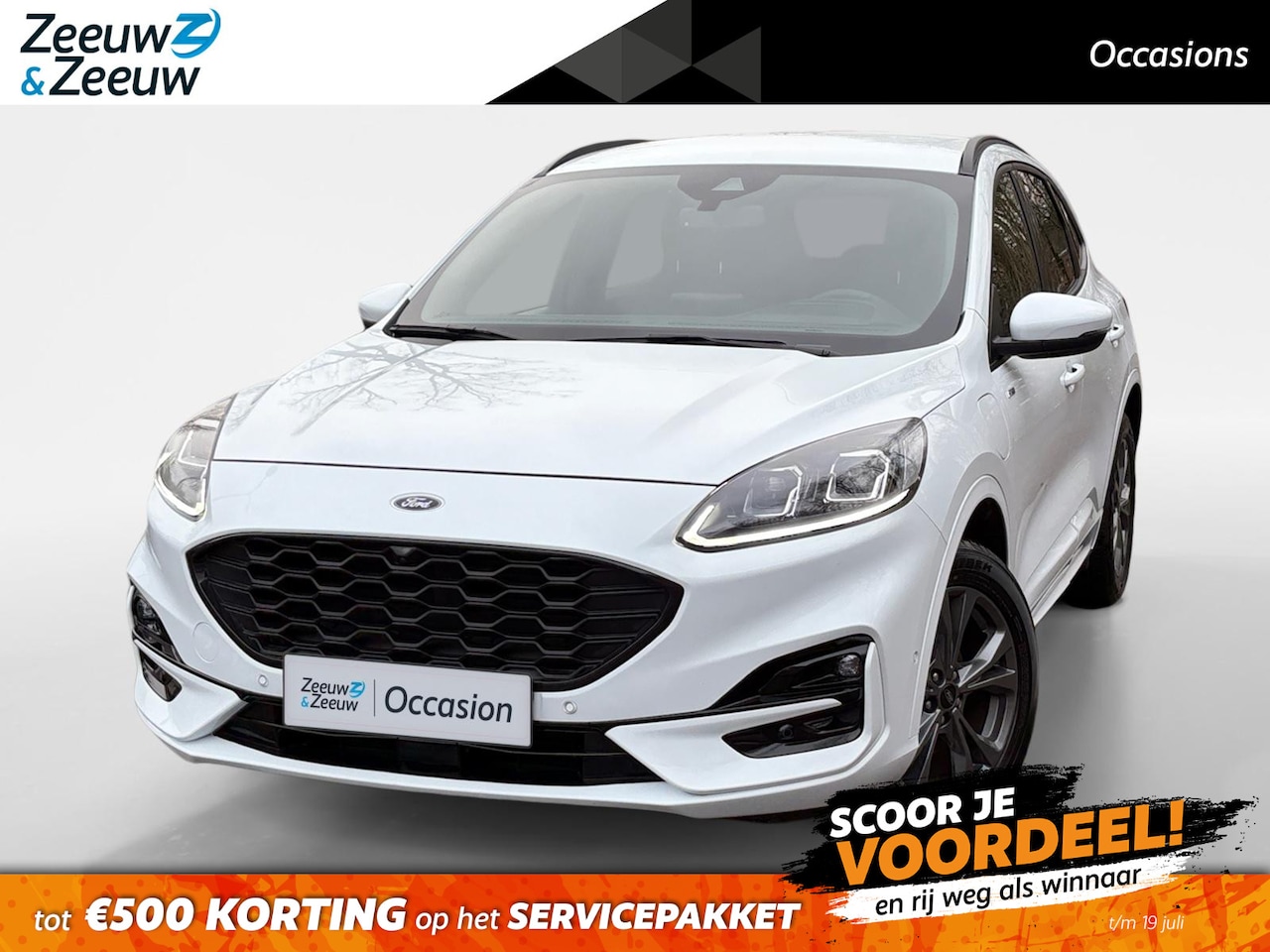 Ford Kuga - 2.5 PHEV ST-Line 225PK | Adaptieve Cruise Control | Winter Pack | BLIS | Head Up Display | - AutoWereld.nl