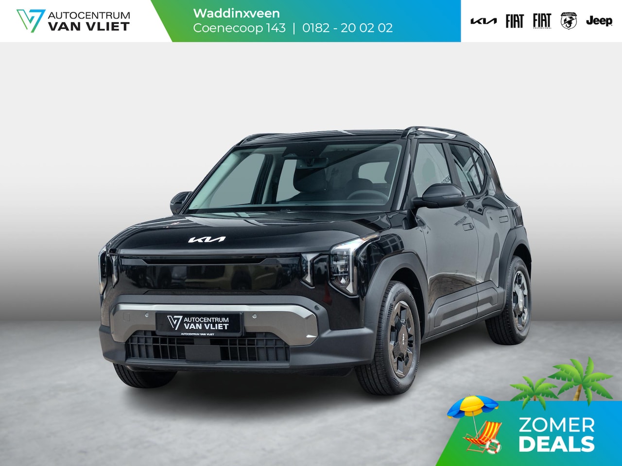 Kia EV2 - Air 42.2 kWh 5p. | Actieprijs * | Clima | Adapt. cruise | Navi | Dakrails | 16" | Stoel&St - AutoWereld.nl