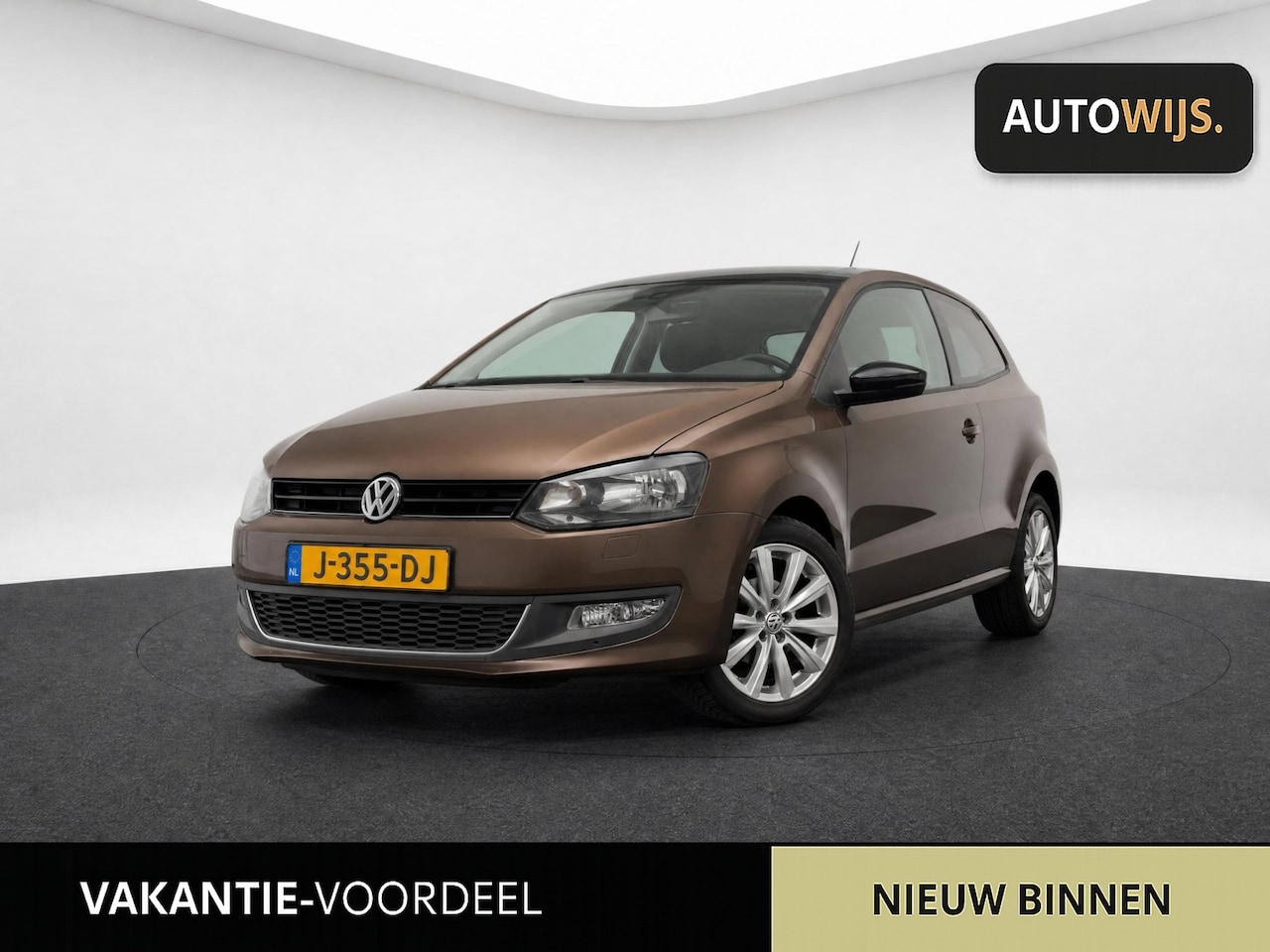 Volkswagen Polo - 1.2-12V BlueMotion Comfortline|PANO|STOELVERW|CRUISE|LM-VELG - AutoWereld.nl