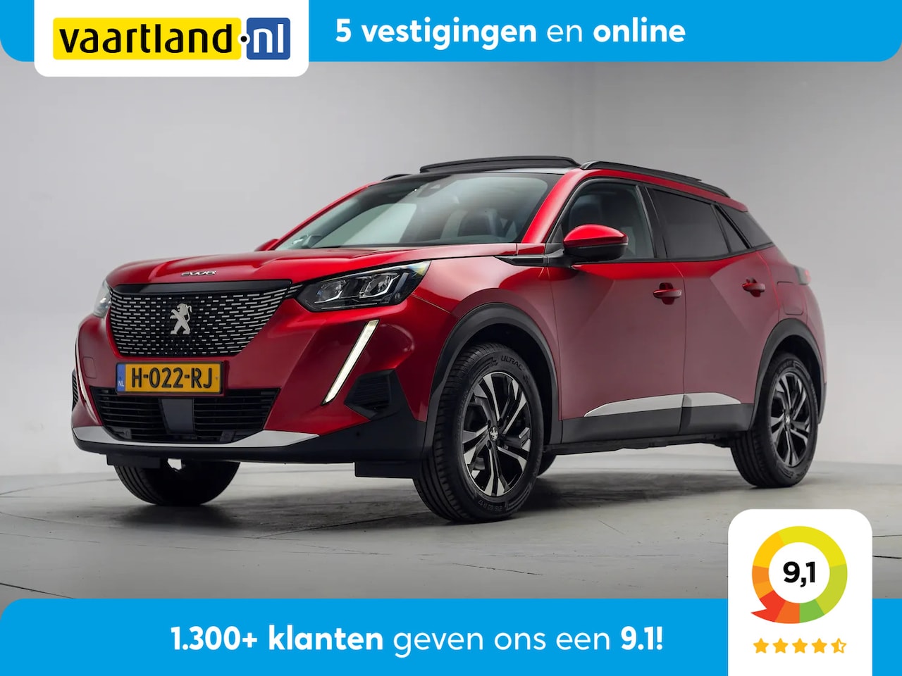 Peugeot 2008 - 1.2 PureTech Allure [ Panorama LED Trekhaak Camera ] - AutoWereld.nl