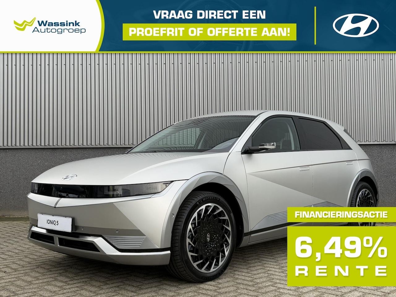 Hyundai IONIQ 5 - 77,4 kWh 325pk AWD Lounge HTRAC | Digitale Zijspiegels | Elektrisch Verstelbare Stoelen (M - AutoWereld.nl