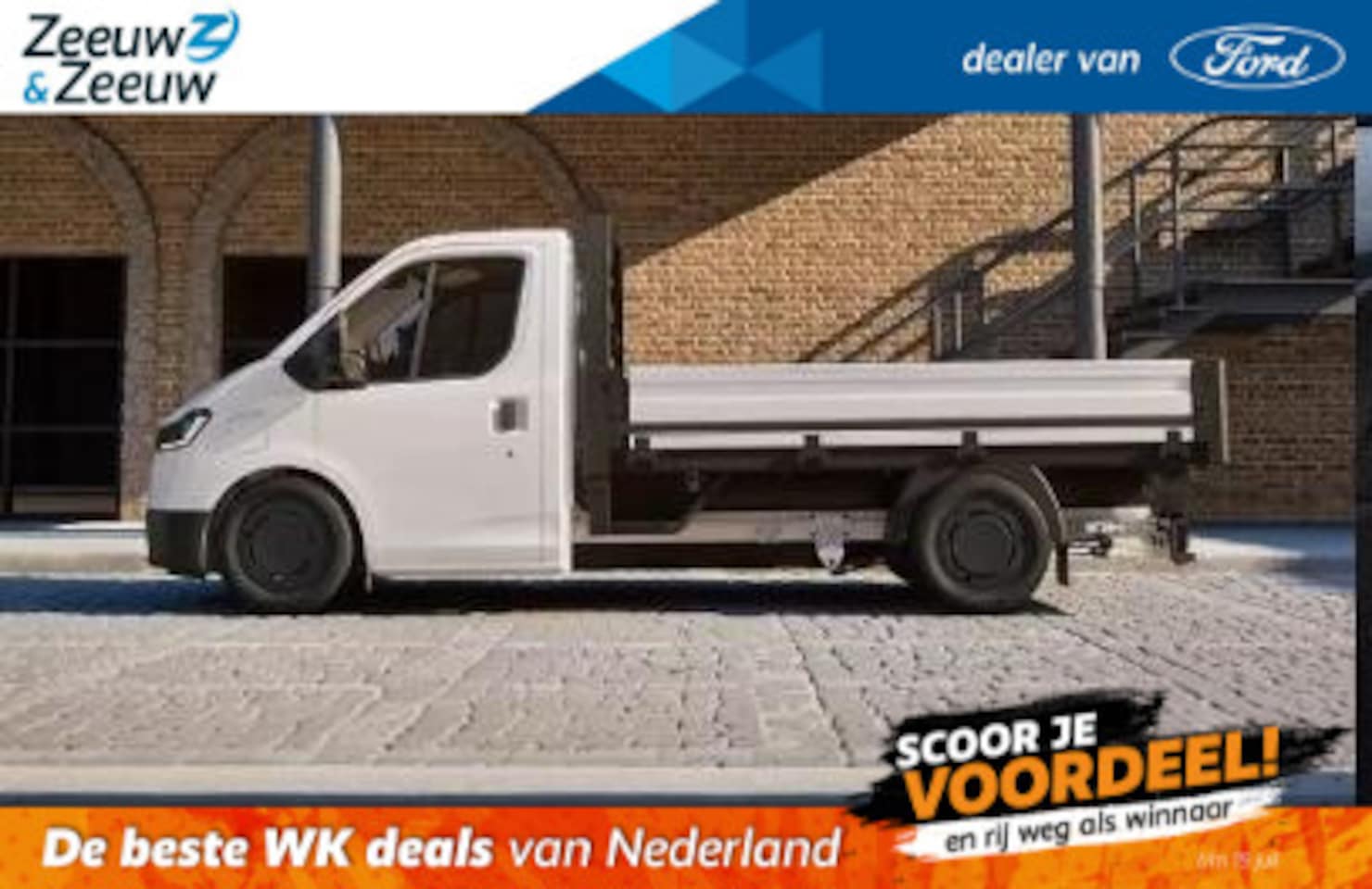 Ford Transit City - 330 Chassis Cabine Trend L2 56 kWh 150 pk FWD | 12,3 scherm met apple car play & android a - AutoWereld.nl