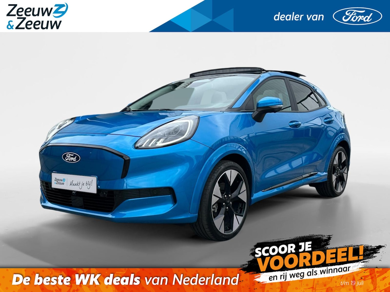 Ford Puma Gen-E - Premium 44 kWh | Driver Assistancepack | Winterpack | Matrix Ledkoplampen | Panoramadak | - AutoWereld.nl
