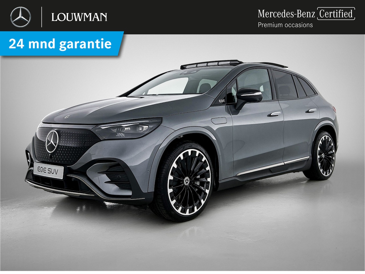 Mercedes-Benz EQE SUV - 350 4Matic Sport Edition 91 kWh | Premium Pakket | Nightpakket | Trekhaak | AIRMATIC Lucht - AutoWereld.nl
