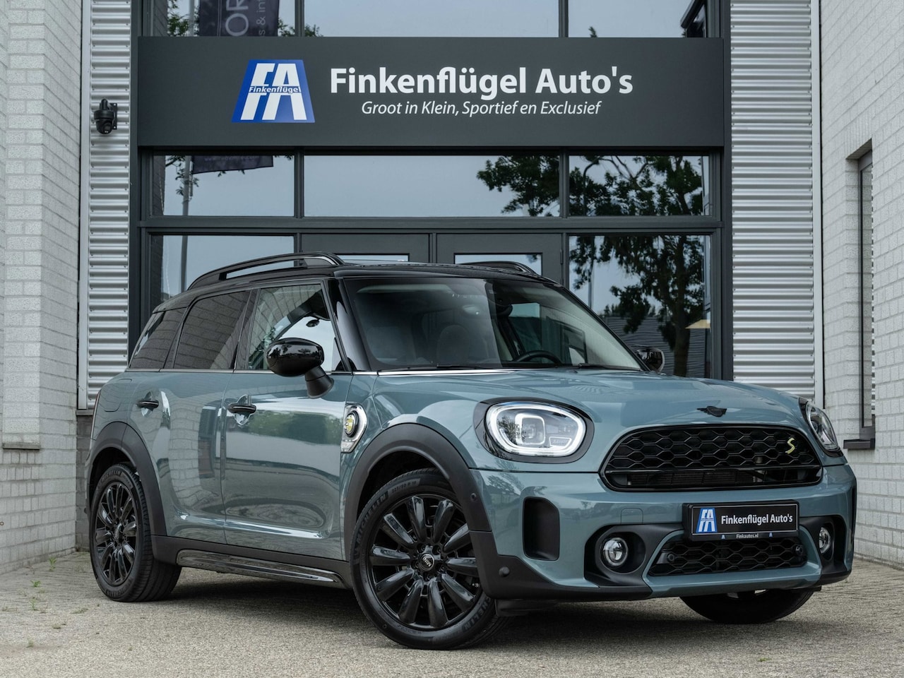 MINI Countryman - 1.5 Cooper S E ALL4 Black-Pack |Pano |Sfeer |Union.Jack | - AutoWereld.nl