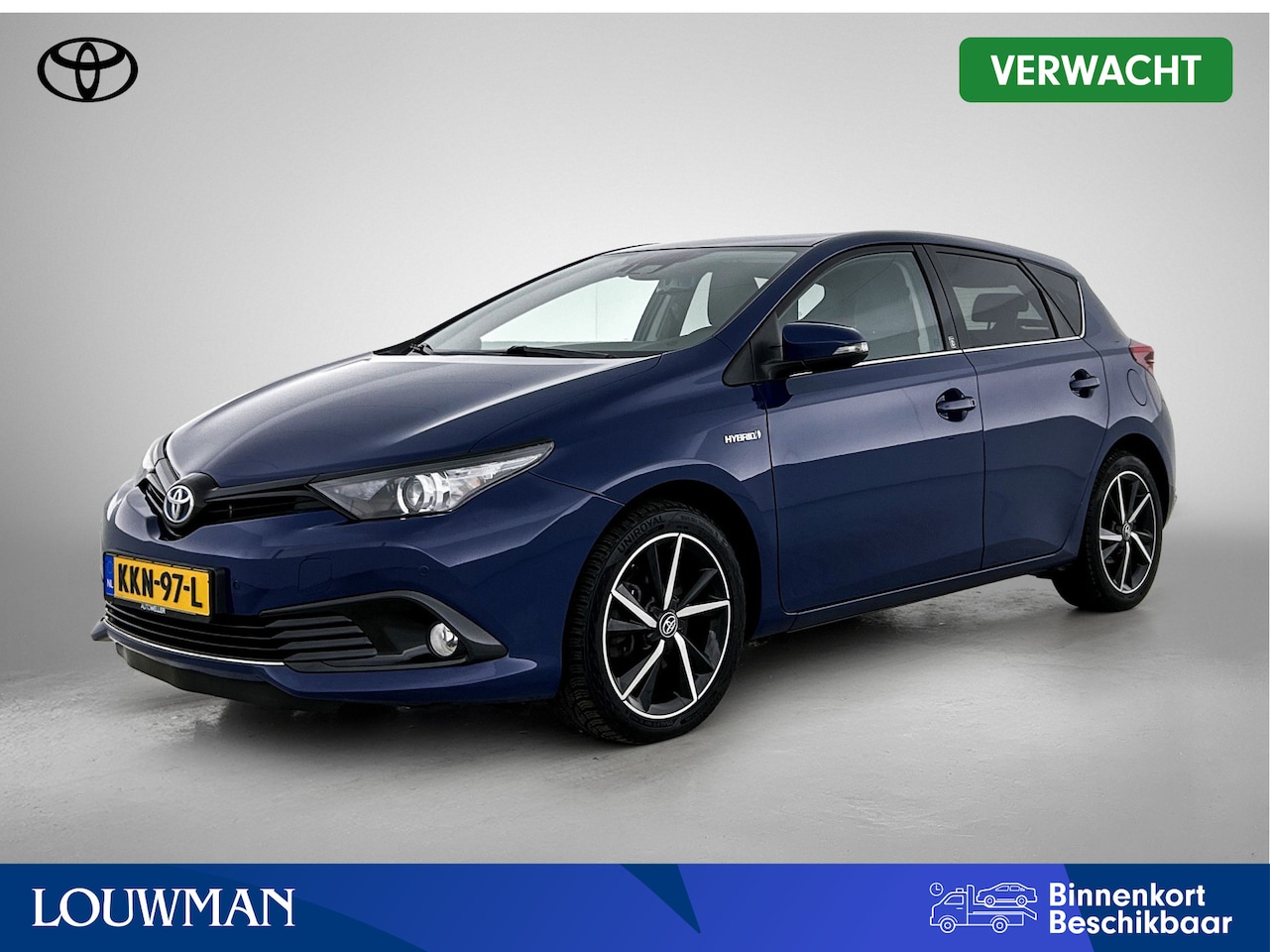 Toyota Auris - 1.8 Hybrid Dynamic | Parkeersensoren voor+achter | Stoelverwarming | Spiegels elektrisch i - AutoWereld.nl