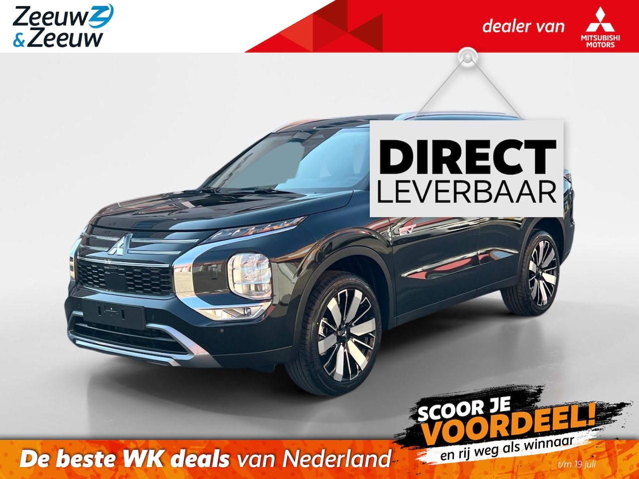 Mitsubishi Outlander - 2.4 PHEV Intense+ | €5000,- VOORRAADKORTIG!!| Ook te bestellen| 8 Jaar garantie| - AutoWereld.nl